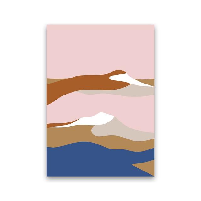 Abstract Dunes3 by Planeta444 - Print 17 Stories Size: 29.7cm H x 21cm W x 4cm D, Frame Option: No Framed on Productcaster.