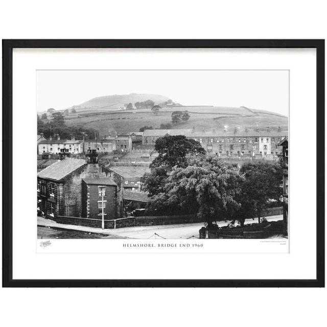 Helmshore, Bridge End 1960 - Single Picture Frame Print The Francis Frith Collection Size: 28cm H x 36cm W x 2.3cm D on Productcaster.