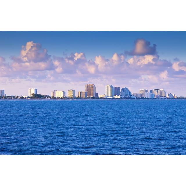 Dyal Fort Lauderdale, Florida - Wrapped Canvas Photograph House of Hampton Size: 51cm H x 76cm W x 3.8cm D on Productcaster.