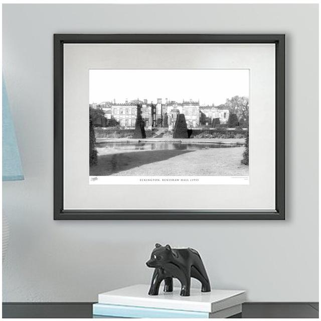 Eckington, Renishaw Hall C1955 - Single Picture Frame Print The Francis Frith Collection Size: 45cm H x 60cm W x 2.3cm D on Productcaster.