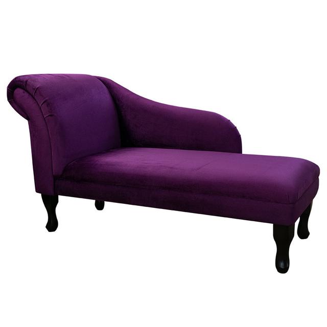 Chaise Lounge Beaumont Leg Colour: Black on Productcaster.