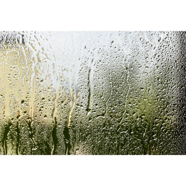 Water Drops Background - Wrapped Canvas Graphic Art 17 Stories Size: 20cm H x 30cm W x 3.8cm D on Productcaster.