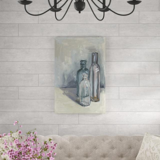 Still Life with Bottles II by Melissa Wang - Wrapped Canvas Painting Print Lark Manor Size: 91cm H x 61cm W on Productcaster.