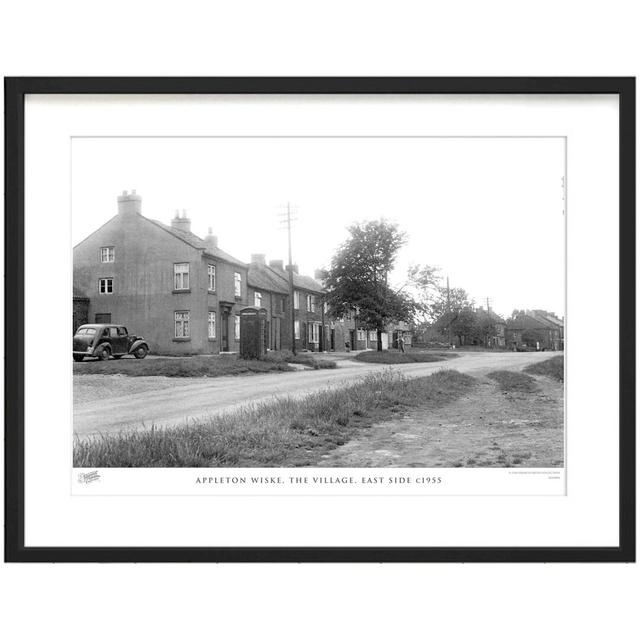 'Appleton Wiske, the Village, East Side C1955' - Picture Frame Photograph Print on Paper The Francis Frith Collection Size: 28cm H x 36cm W x 2.3cm D on Productcaster.