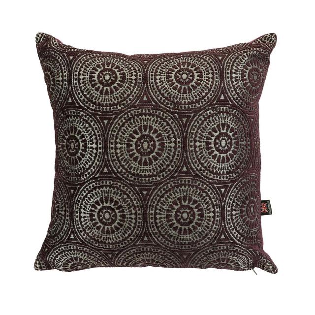 Chilton Cushion with Filling Bloomsbury Market Colour: Purple, Size: Medium on Productcaster.