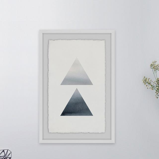 Smoky Diamond - Picture Frame Painting Print on Paper East Urban Home Size: 61cm H x 41cm W x 4cm D on Productcaster.