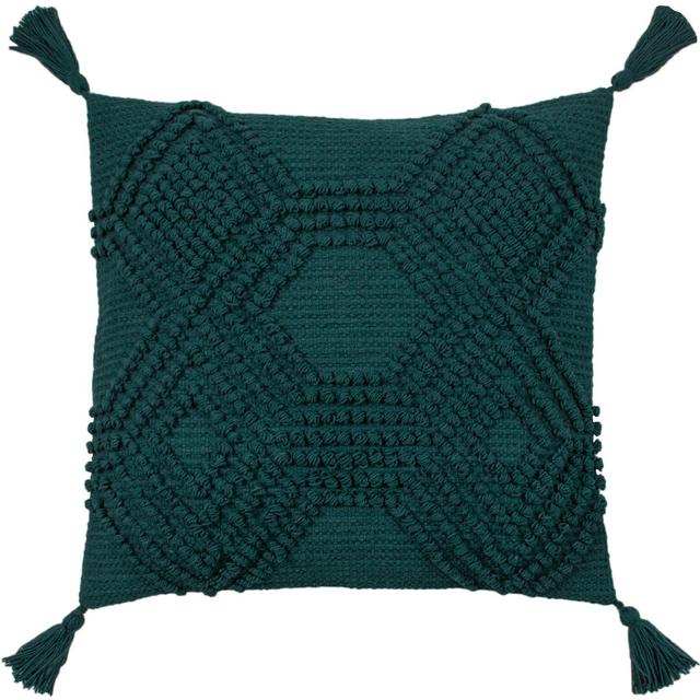 Halmo Cushion with Filling furn. Colour: Teal, Fill Material: Polyester on Productcaster.