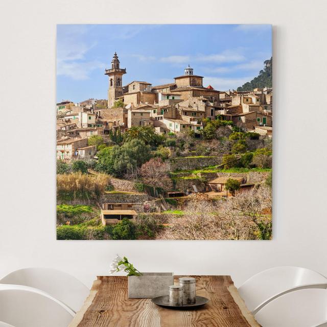 Rural Valldemossa - Wrapped Canvas Painting Ebern Designs Format: 260g/m² canvas, Size: 40cm H x 40cm W on Productcaster.