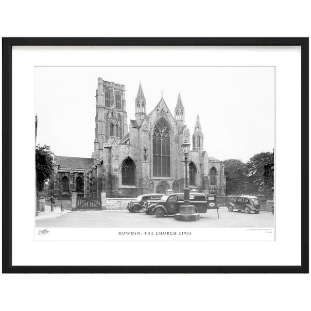 Howden, The Church C1955 by Francis Frith - Single Picture Frame Print The Francis Frith Collection Size: 45cm H x 60cm W x 2.3cm D on Productcaster.