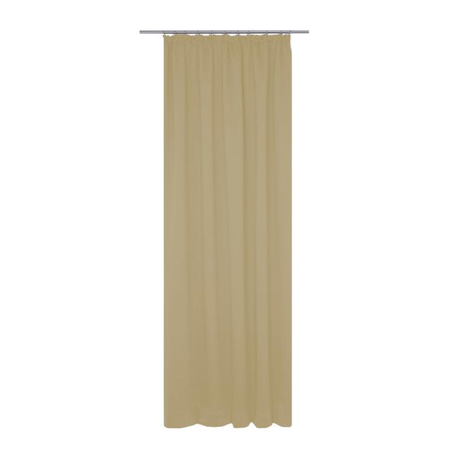 Polyester Blackout Pinch Pleat Curtain Panel Wirth Curtain Colour: Taupe, Panel Size: 142cm Width x 315cm Drop on Productcaster.