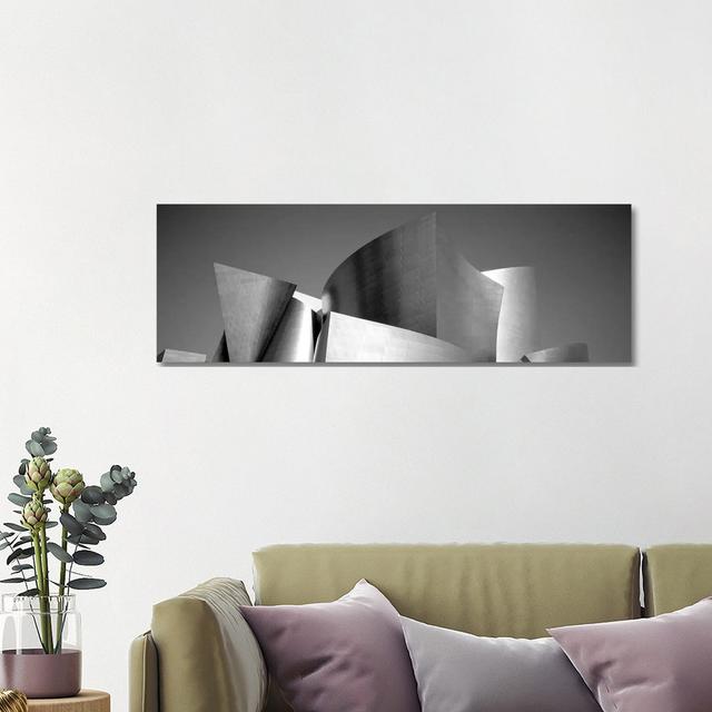 Low Angle View Of A Building, Walt Disney Concert Hall, City Of Los Angeles, California, USA - Wrapped Canvas Panoramic Print Brayden Studio Size: 40. on Productcaster.