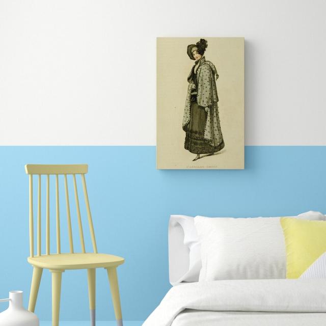 'Carriage Dress' Graphic Art on Wrapped Canvas East Urban Home Size: 38.1 cm H x 25.4 cm W on Productcaster.