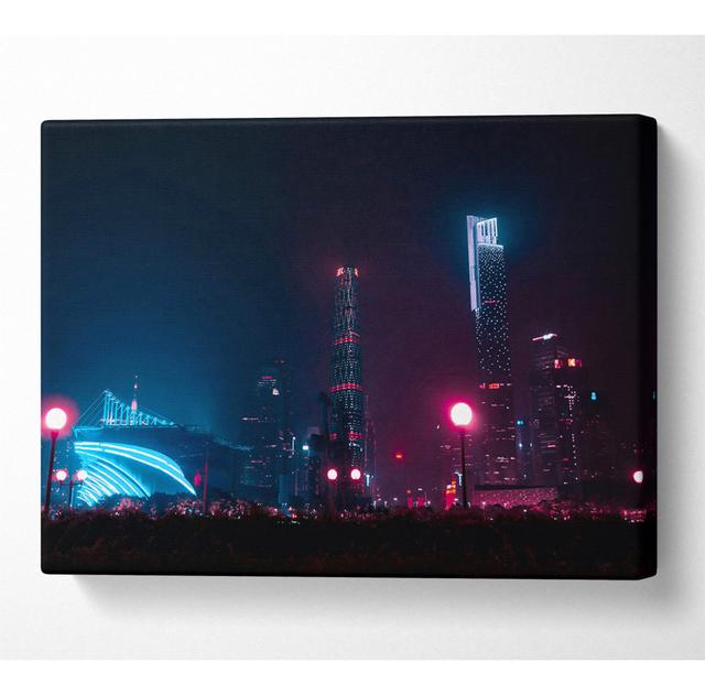 No Frame Print on Canvas Latitude Run Size: 50.8cm H x 81.3cm W on Productcaster.