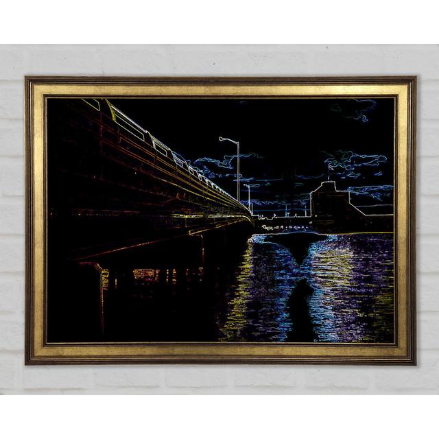 Water Front - Single Picture Frame Art Prints Highland Dunes Size: 21cm H x 29.7cm W on Productcaster.