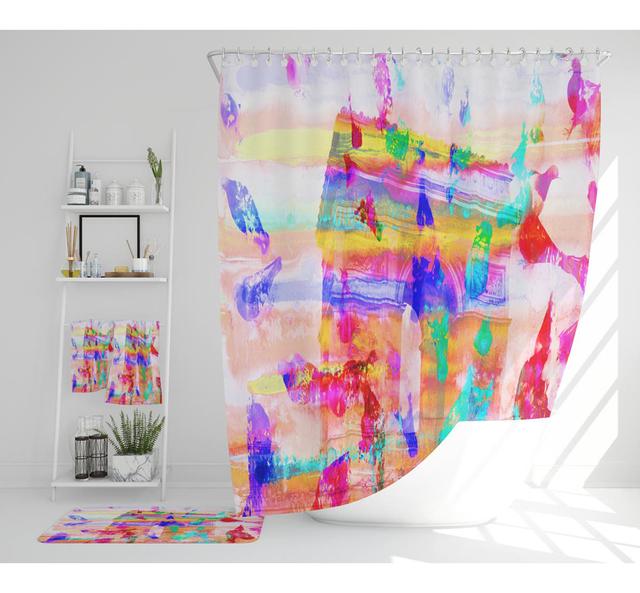 Nataleigh Polyester Shower Curtain Set (Set of 3) East Urban Home on Productcaster.