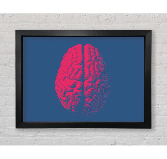 The Red Brain - Single Picture Frame Art Prints Rosalind Wheeler Size: 42cm H x 59.7cm W x 3.4cm D on Productcaster.