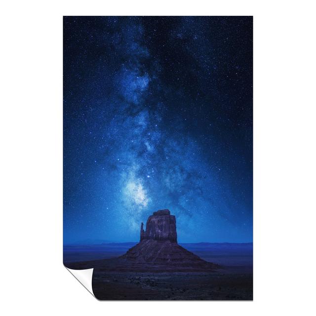 Panther Print Fine Art Prints Monument Valley Night Blue Sky & Stars Artistic Unframed Poster, Pictures For Home Walls, Bedroom, Living Room & Bathroo on Productcaster.