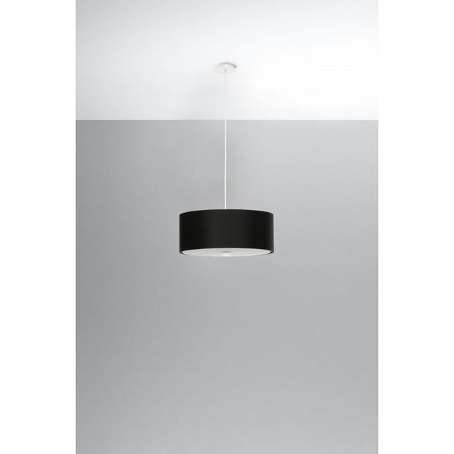 Chandelier Skala 30 Black Metro Lane Shade Colour: Black on Productcaster.