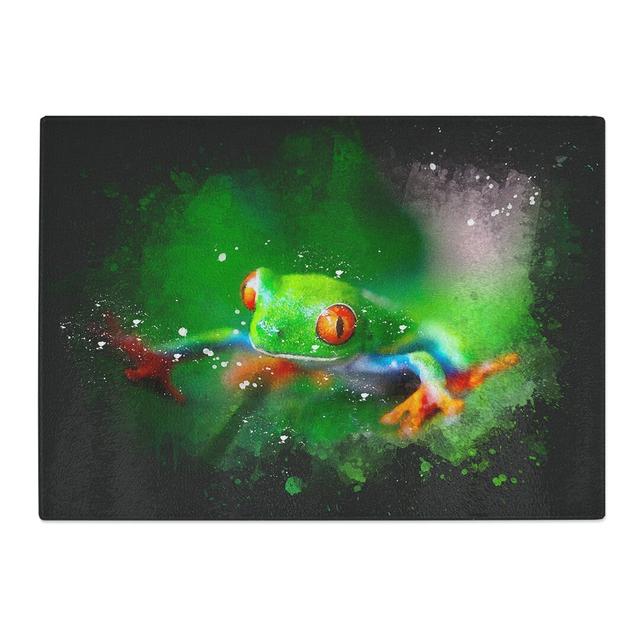 Tree Frog Vol.1 Chopping Board East Urban Home Size: 20cm W x 28.5cm L on Productcaster.