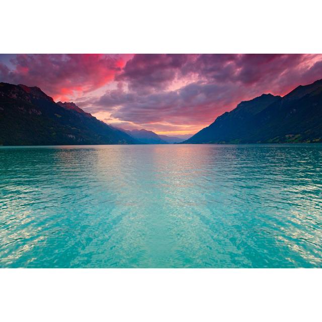 Lake Brienz, Switzerland House of Hampton Size: 61cm H x 91cm W on Productcaster.