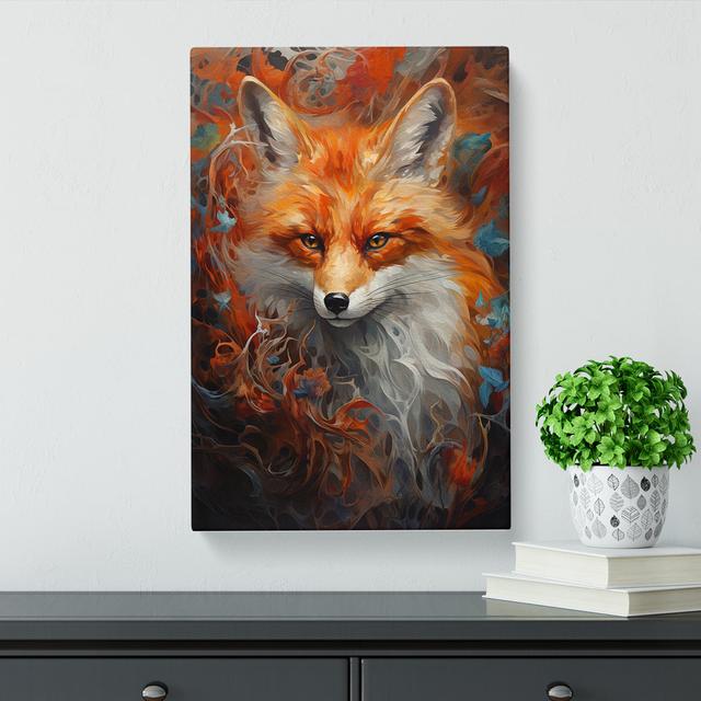 Fox Neo-Plasticism - Print Alpen Home Size: 60cm H x 40cm W x 3cm D on Productcaster.