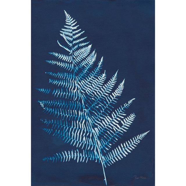 Nature by the Lake - Ferns VI by Piper Rhue - Unframed Graphic Art Print on Canvas Blue Elephant Size: 122cm H x 81cm W on Productcaster.