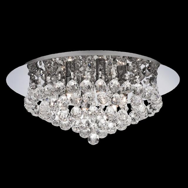 Fortin 4-Light 35cm Flush Mount Rosdorf Park on Productcaster.