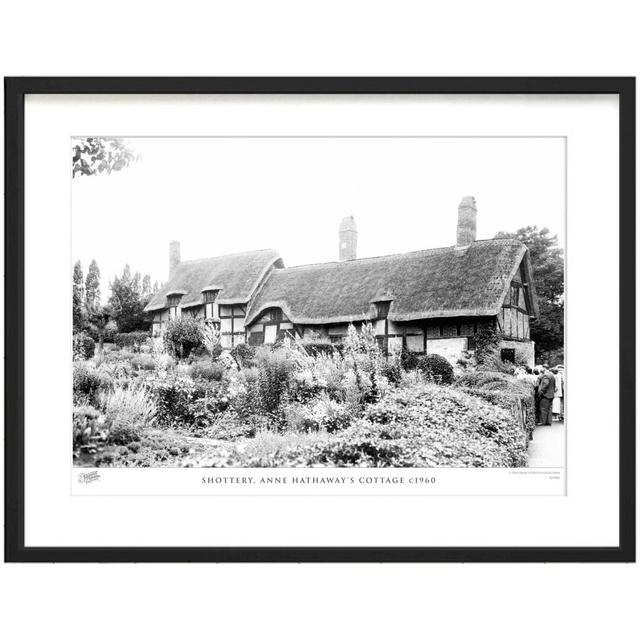 'Shottery, Anne Hathaway's Cottage C1960' by Francis Frith - Picture Frame Photograph Print on Paper The Francis Frith Collection Size: 40cm H x 50cm on Productcaster.