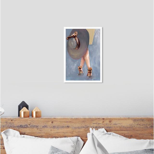 On My Way Copper - Graphic Art Print East Urban Home Size: 81cm H x 56cm W x 1cm D, Format: White Framed on Productcaster.