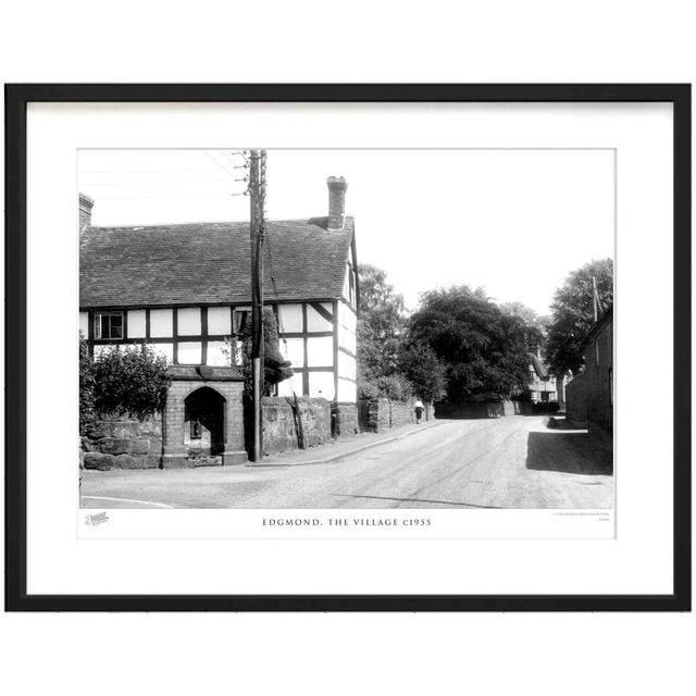 Edgmond, The Village C1955 by Francis Frith - Single Picture Frame Print The Francis Frith Collection Size: 28cm H x 36cm W x 2.3cm D on Productcaster.