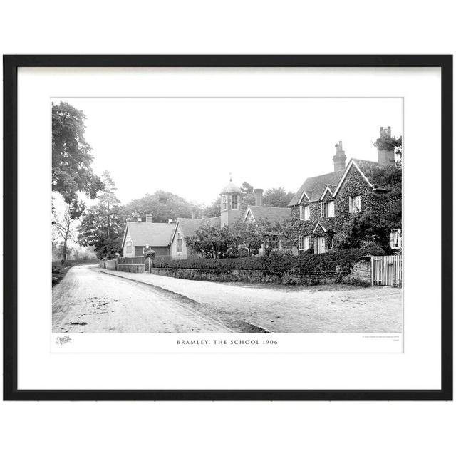 Bramley, The School 1906 by Francis Frith - Single Picture Frame Print The Francis Frith Collection Size: 40cm H x 50cm W x 2.3cm D on Productcaster.