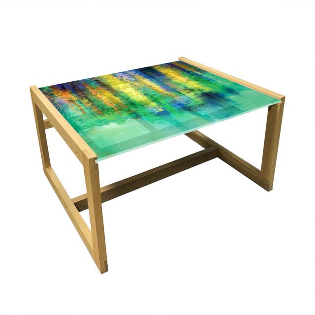 Iratze Sled Coffee Table East Urban Home Size: 40cm H x 74cm W x 62cm D on Productcaster.