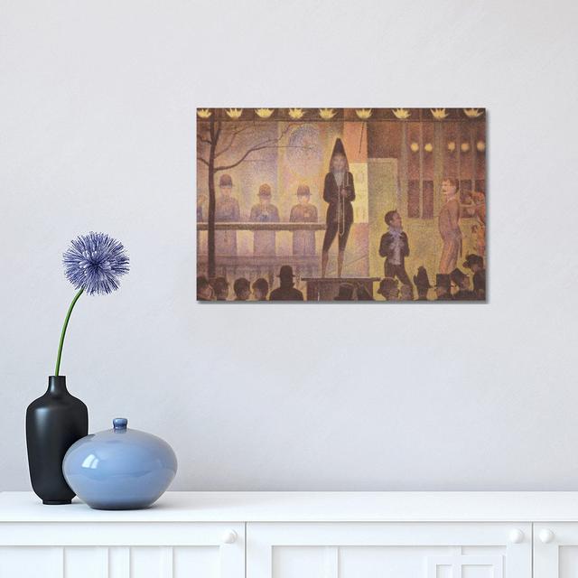 Circus Sideshow (Parade De Cirque) 1887-1888 by Georges Seurat - Wrapped Canvas Print Marlow Home Co. on Productcaster.