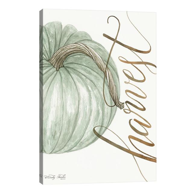 Harvest Pumpkin by Cindy Jacobs - Print on Canvas The Seasonal Aisle Format: Wrapped Canvas, Size: 101.6cm H x 66.04cm W x 1.91cm D on Productcaster.