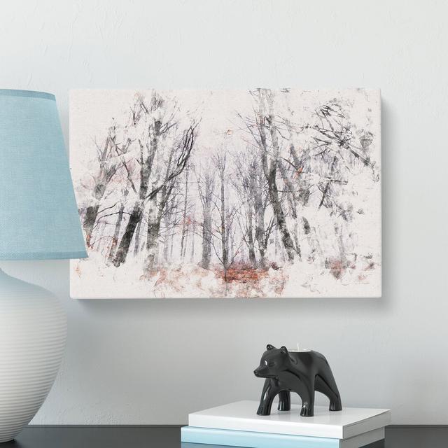 Never Ending Forest in Italy - Wrapped Canvas Graphic Art Print East Urban Home Size: 35cm H x 50cm W x 3cm D on Productcaster.