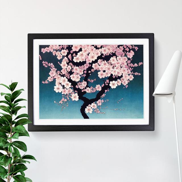 Unbelievable Cherry Blossom Tree Flowers - Picture Frame Graphic Art Marlow Home Co. Frame Colour: Black, Size: 25cm H x 34cm W x 2cm D on Productcaster.