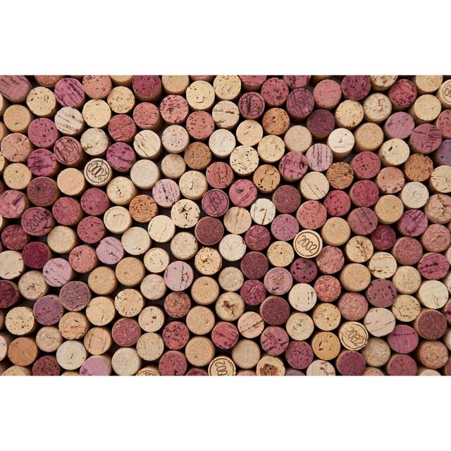 Wine Corks by Dem10 - No Frame Art Prints on Canvas Latitude Run Size: 30cm H x 46cm W on Productcaster.