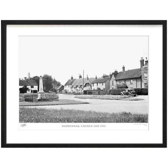 Haddenham, Church End 1951 by Francis Frith - Single Picture Frame Print The Francis Frith Collection Size: 45cm H x 60cm W x 2.3cm D on Productcaster.