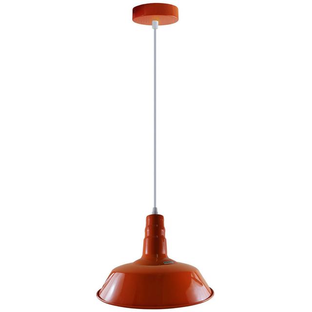 Cirillo 1 - Light Single Pendant Breakwater Bay Finish: Orange on Productcaster.