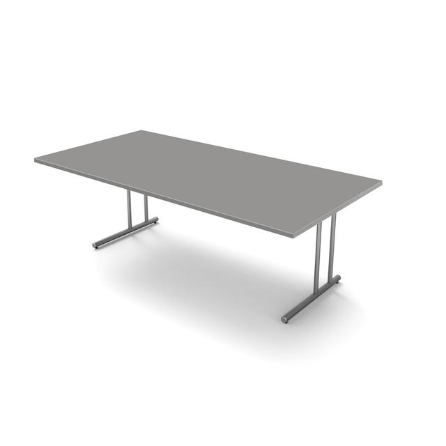 Folkestone Writing desk Inbox Zero Top Colour: Graphite, Size: 75cm H x 195cm W x 100cm D on Productcaster.