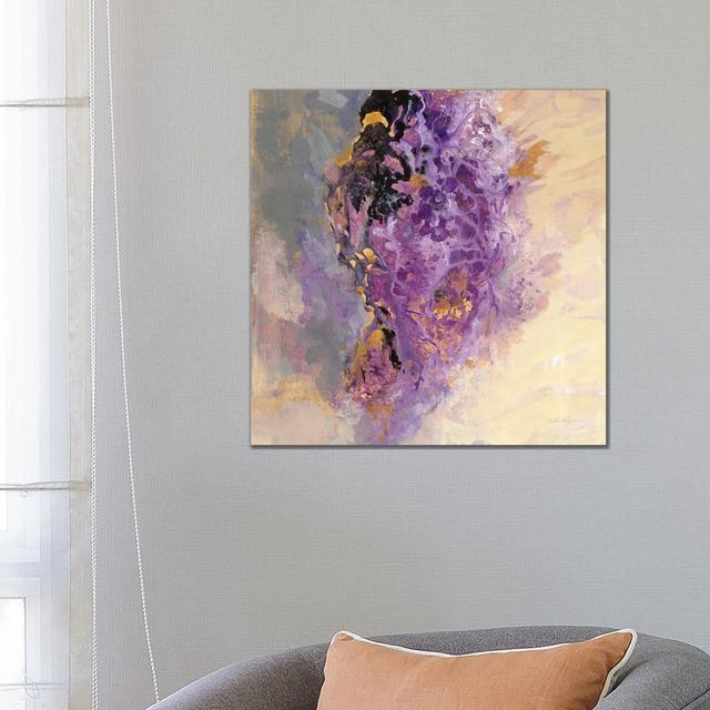 Amethyst by Silvia Vassileva - Gallery-Wrapped Canvas Giclée on Canvas Ivy Bronx Format: Canvas, Size: 66.04cm H x 66.04cm W x 3.81cm D on Productcaster.