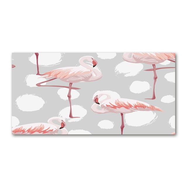 Flamingos - Kunstdrucke auf Segeltuch Sansibar Home on Productcaster.