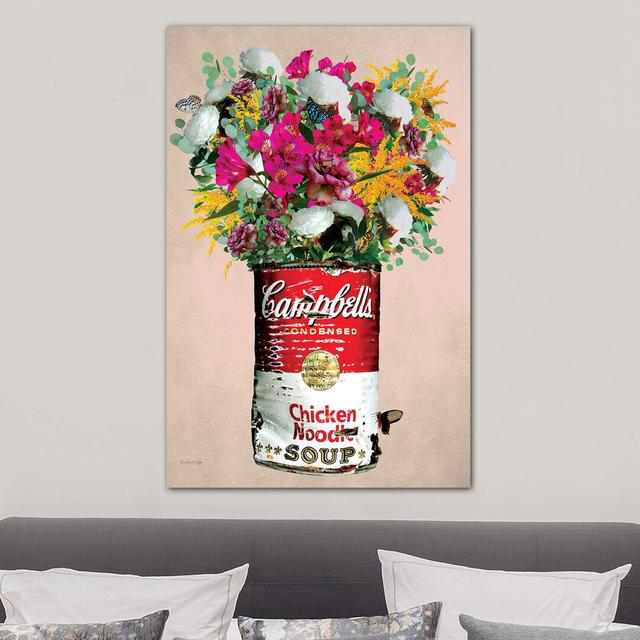 Campbell ́s Vintage by Ana Paula Hoppe - Wrapped Canvas Graphic Art Print Latitude Run Size: 101.6cm H x 66.04cm W x 3.81cm D on Productcaster.