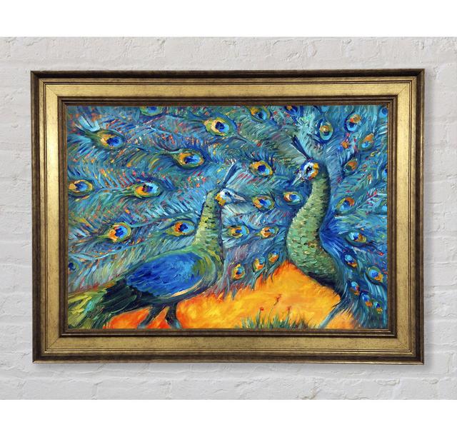 The Supreme Peacock - Single Picture Frame Art Prints Bright Star Size: 84.1cm H x 142.2cm W x 8cm D on Productcaster.