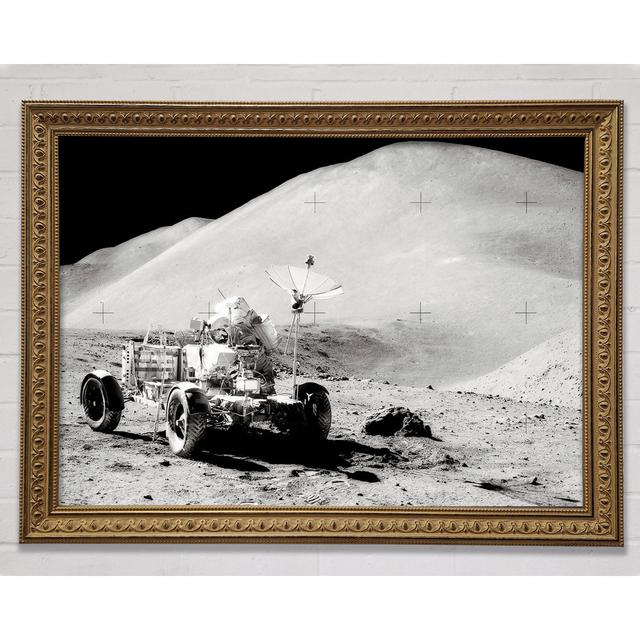 Moon Buggy - Single Picture Frame Art Prints Ophelia & Co. Size: 21cm H x 29.7cm W on Productcaster.