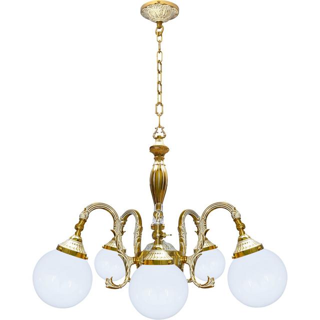 Frakes 5-Light Candle LED Chandelier Mercer41 Fixture Finish: White Patina Gold on Productcaster.