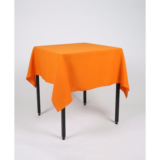 Blondine Tablecloth 17 Stories Colour: Orange, Size: 91cm W x 91cm L on Productcaster.