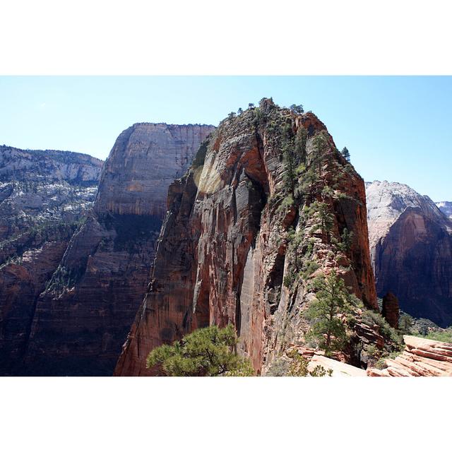 Zion National Park - Wrapped Canvas Print Alpen Home Size: 61cm H x 91cm W on Productcaster.