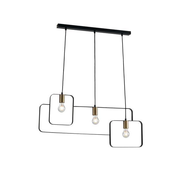 Camrey 3 - Light Pendant Ebern Designs Base Finish: Black, Finish: Black on Productcaster.