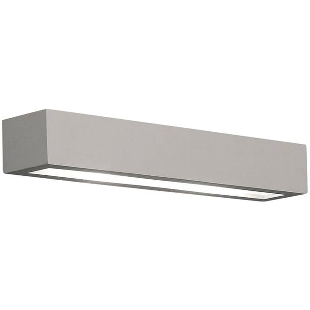 Greig 1 - Light Grey Flush Mount Metro Lane Size: 10cm H x 70cm W x 13cm D on Productcaster.